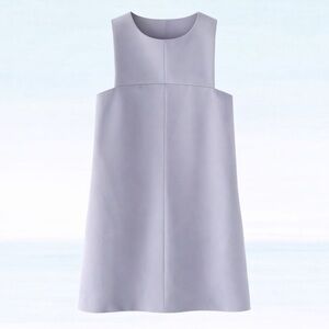 Elliatt Mini Dress Sleeveless Structured Shift Lilac Size Small